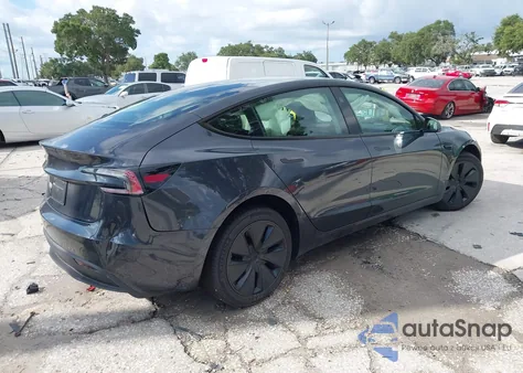 2025 Tesla Model 3 Long Range Rear-Wheel Drive from USA, damaged, VIN 5YJ3E1EAXSF905596